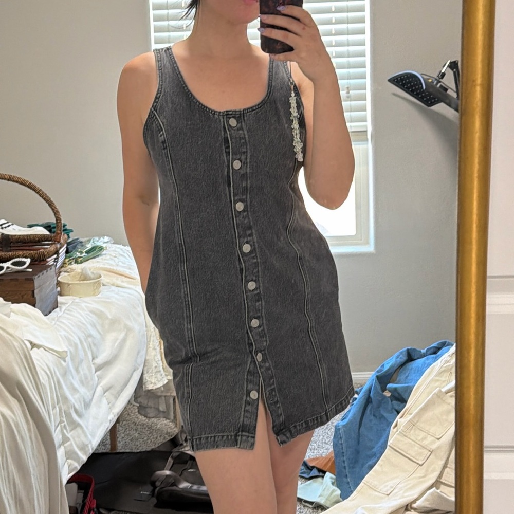 Denim dress